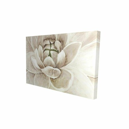 BEGIN HOME DECOR 20 x 30 in. Delicate Chrysanthemum-Print on Canvas 2080-2030-FL88